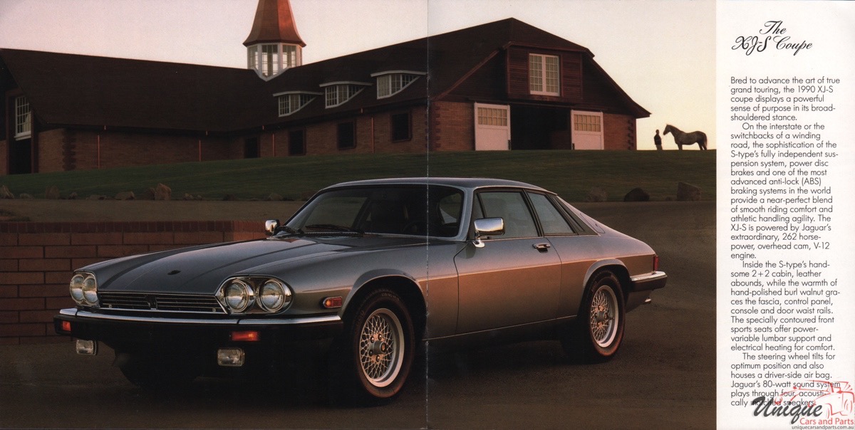 1990 Jaguar Model Lineup Brochure Page 8